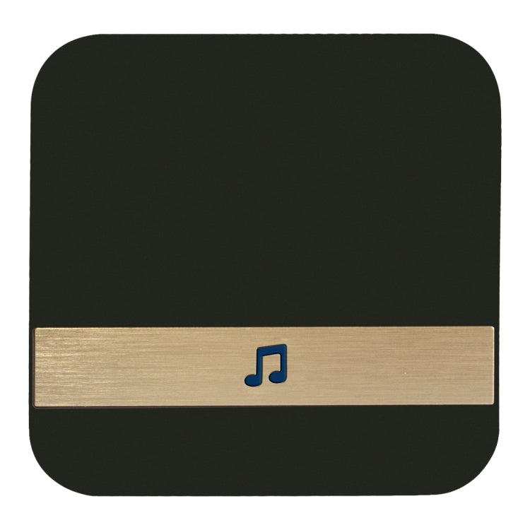 Receptor de timbre B10, 52 campanas, 110dB, herramientas para puerta de casa de bajo consumo de energía, enchufe de EE. UU., CA 90-260V, B10 Gold US Plug, B10 Black US Plug, B10 White US Plug