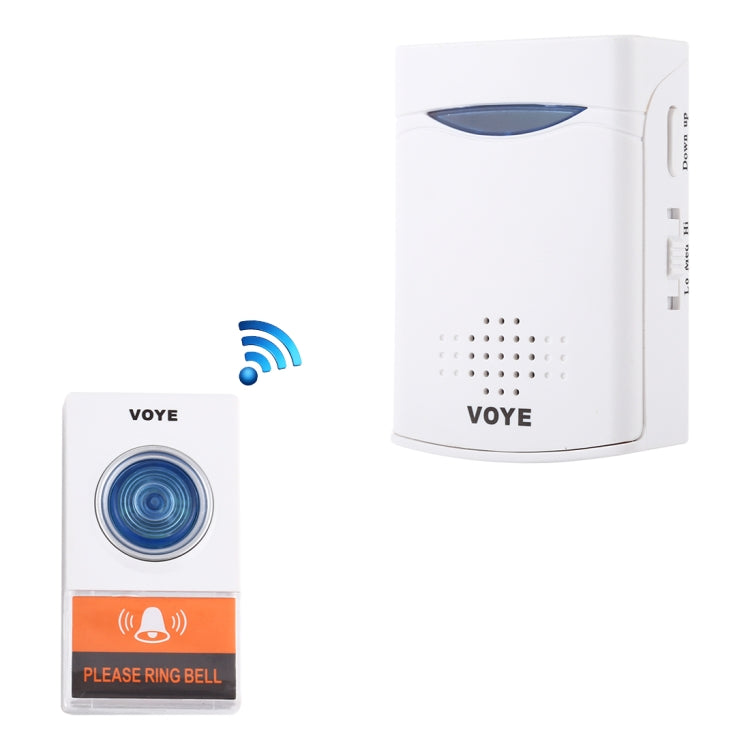 VOYE V006A Timbre inalámbrico con control remoto de música para el hogar con 38 sonidos de polifonía, V006A