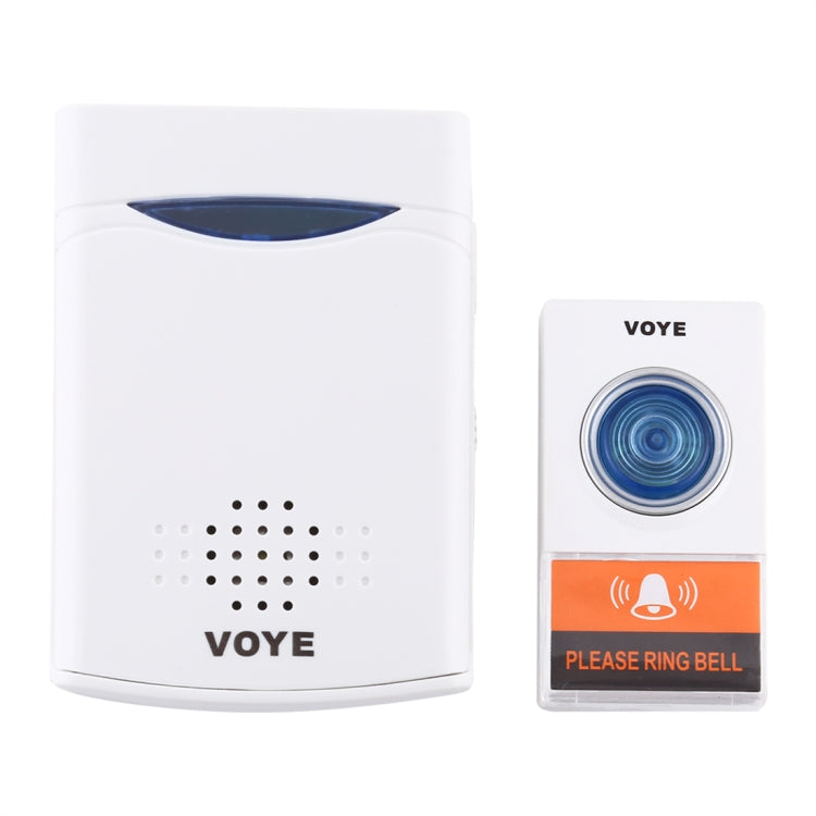 VOYE V006A Timbre inalámbrico con control remoto de música para el hogar con 38 sonidos de polifonía, V006A