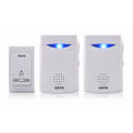 Timbre de puerta con timbre de control remoto inalámbrico VOYE V006B2 con doble receptor, V006B2