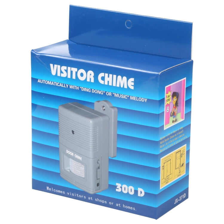 Timbre de puerta de alerta de entrada de alarma de visitante inalámbrico 300D, 300D