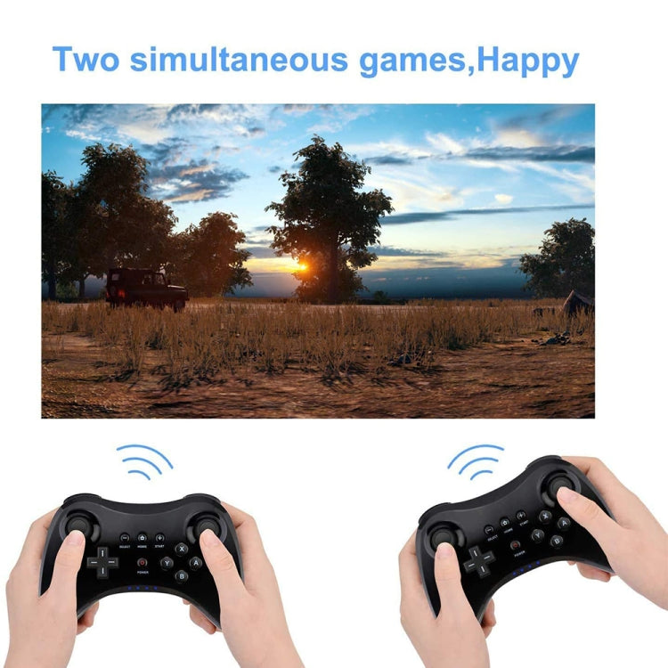 Controlador Pro de alto rendimiento para la consola Nintendo Wii U, For-WII U(Black), For-WII U(White)