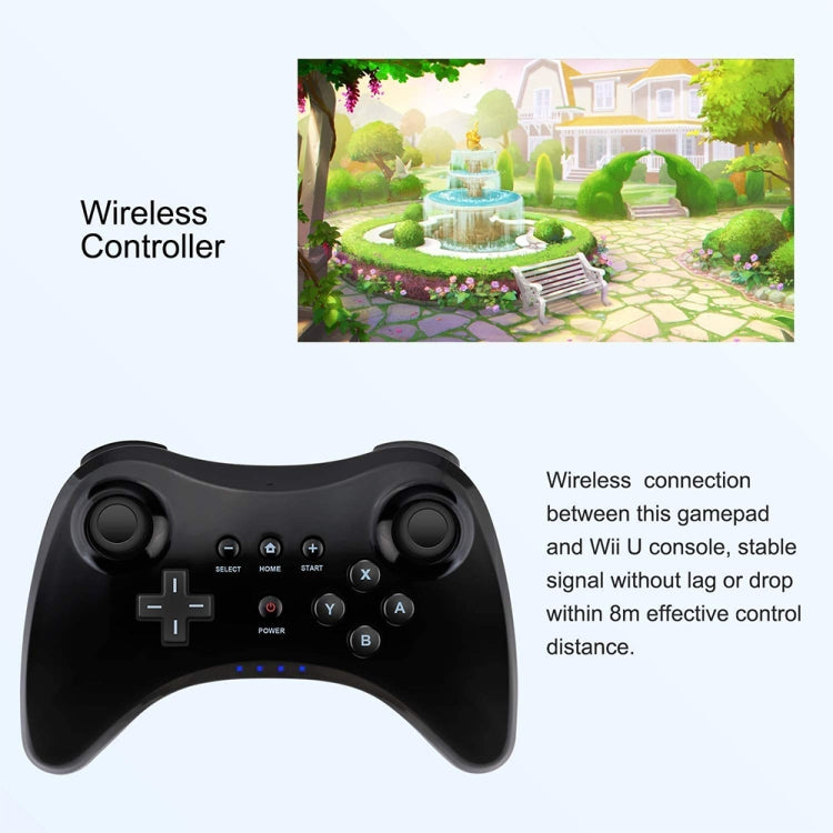 Controlador Pro de alto rendimiento para la consola Nintendo Wii U, For-WII U(Black), For-WII U(White)
