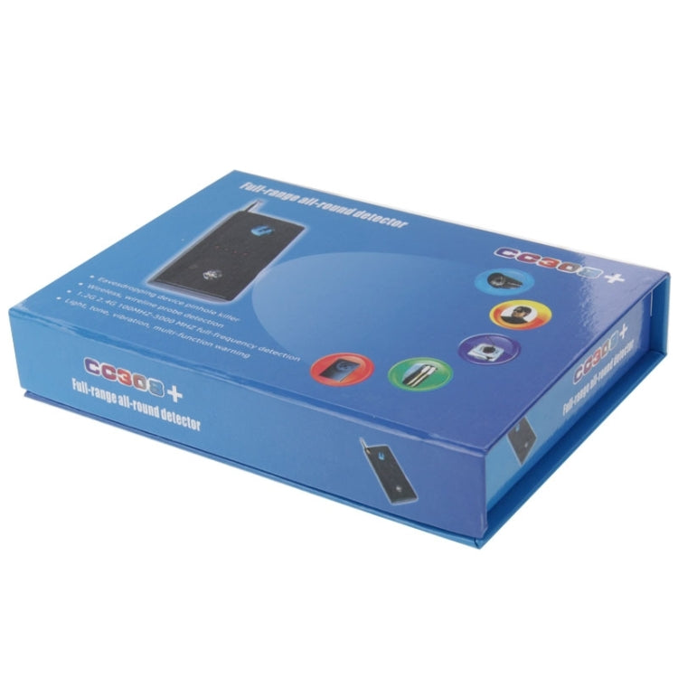 CC308+ Detector de lente de cámara inalámbrico múltiple Señal de onda de radio Detecta buscador de dispositivos RF GSM de rango completo, CC308+
