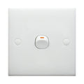 Interruptor de pared eléctrico (Tamaño: 86 x 86 mm), 1 Switch