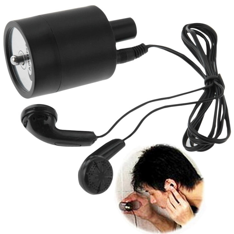 Potente dispositivo de escucha de Audio, amplificador de oído plegable, vigilancia de escucha de puerta de pared con auricular
