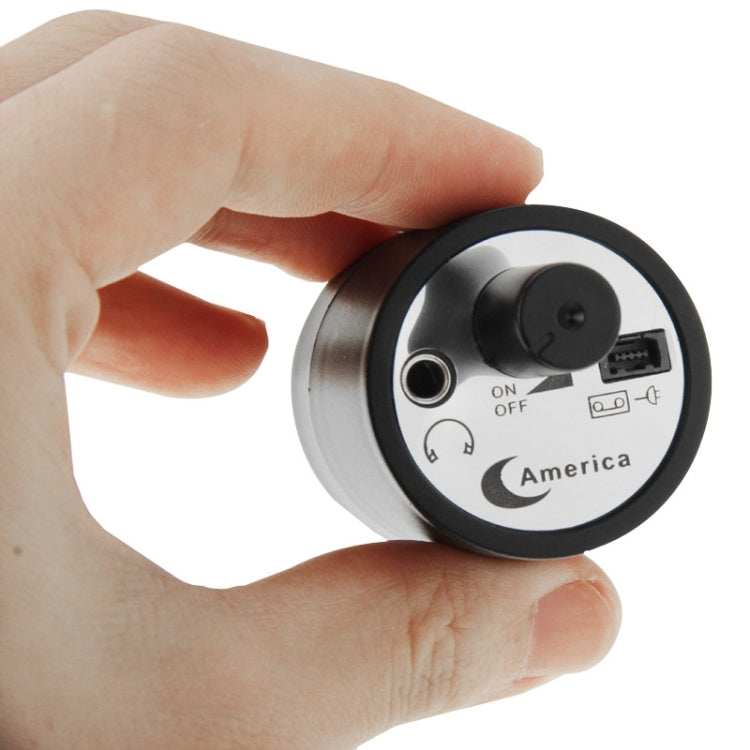 Potente dispositivo de escucha de Audio, amplificador de oído plegable, vigilancia de escucha de puerta de pared con auricular