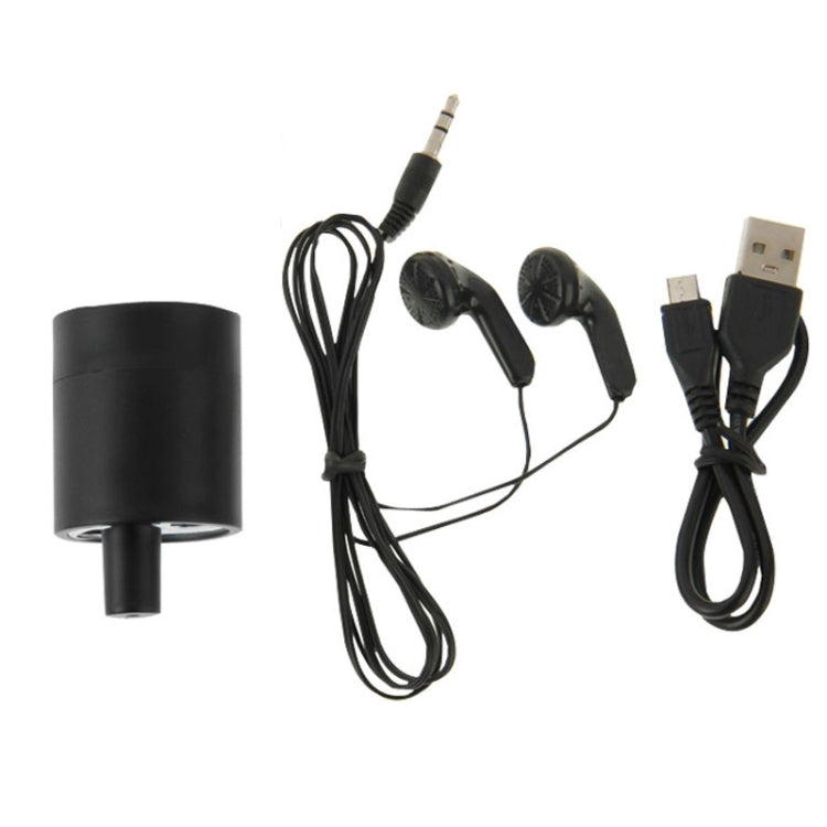 Potente dispositivo de escucha de Audio, amplificador de oído plegable, vigilancia de escucha de puerta de pared con auricular