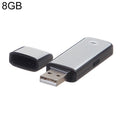 Grabadora de voz USB + disco flash USB de 8 GB, 8GB