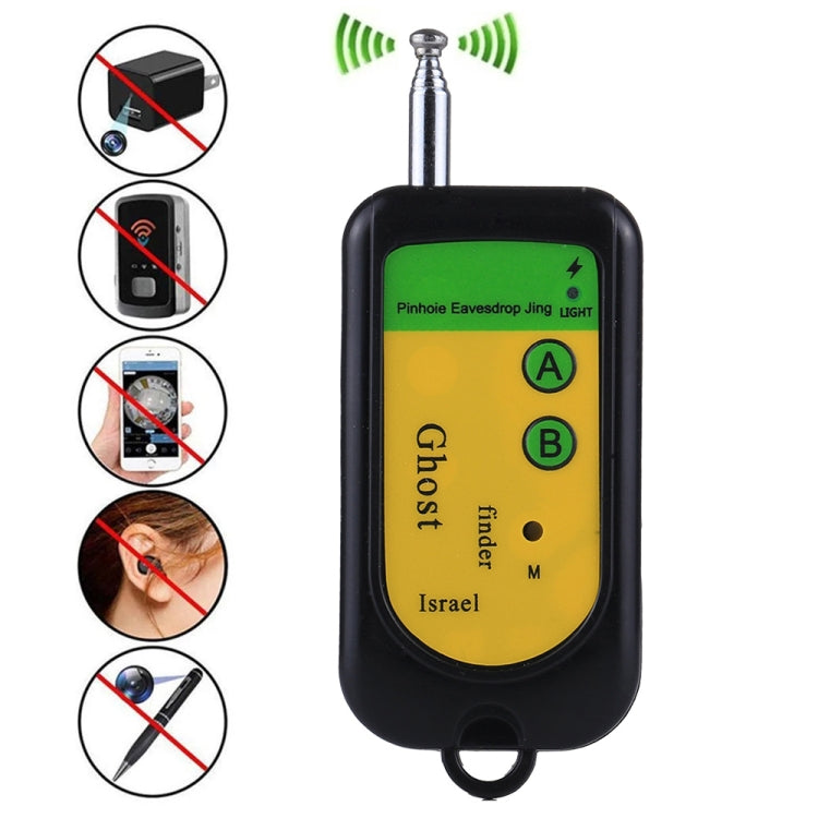 Detector de fantasmas, Detector RF de errores de señal, escáner, Monitor, comprobador, cámara de vigilancia estenopeica, dispositivo inalámbrico, Ghost Detector