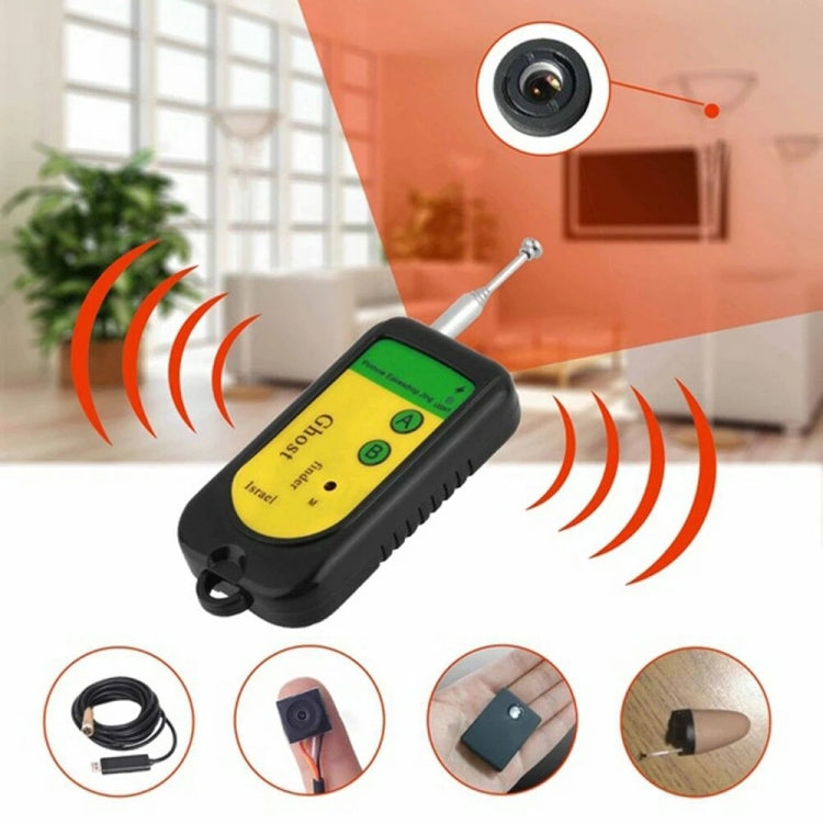 Detector de fantasmas, Detector RF de errores de señal, escáner, Monitor, comprobador, cámara de vigilancia estenopeica, dispositivo inalámbrico, Ghost Detector
