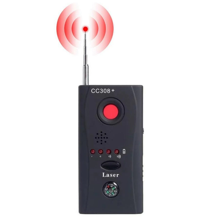 Detector multidetector CC308 + de rango completo para minicámara oculta/lente IP/GMS/Detector de señal RF, CC308+ Detector