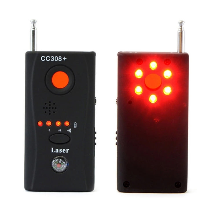 Detector multidetector CC308 + de rango completo para minicámara oculta/lente IP/GMS/Detector de señal RF, CC308+ Detector