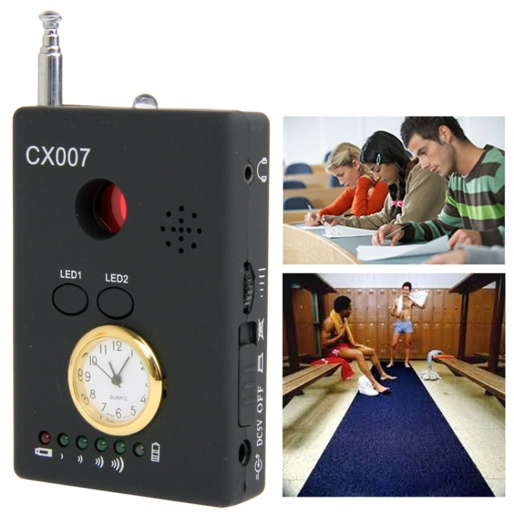 Detector integral de rango completo Detector de audio y video, CX007