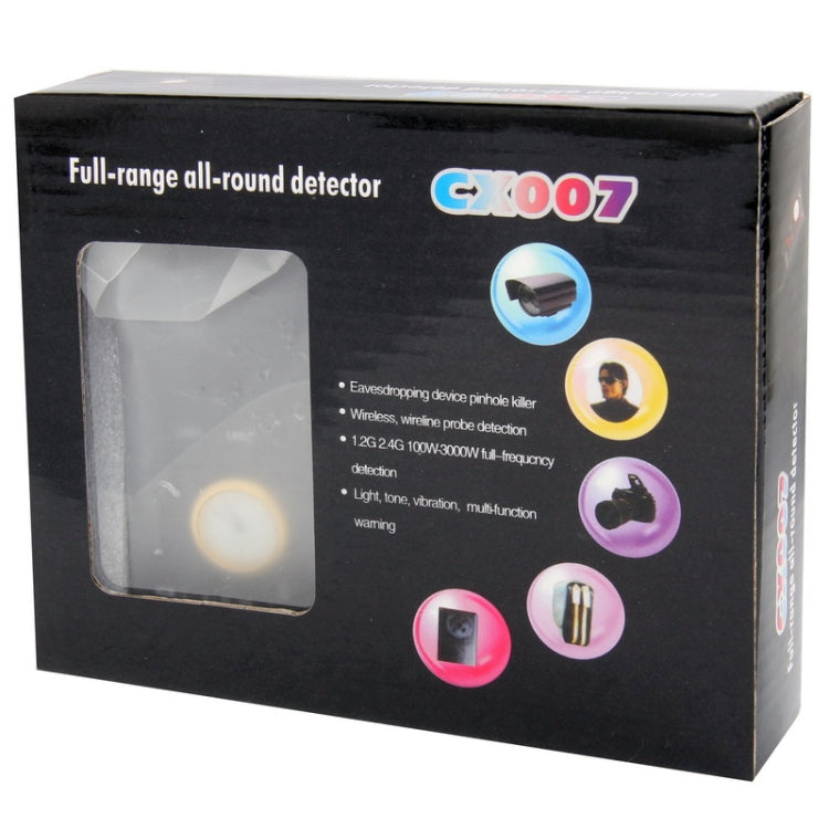 Detector integral de rango completo Detector de audio y video, CX007