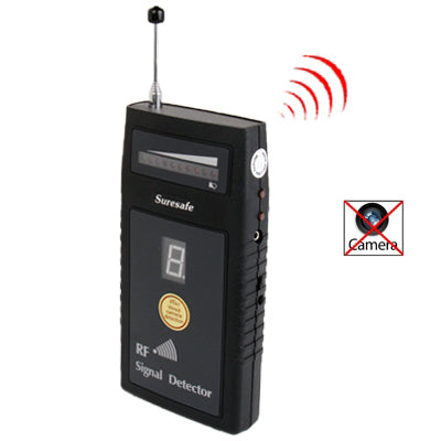 Detector de señal RF / Detector de cámara inalámbrica y con cable / Detector de errores / Dispositivos de radiofrecuencia con pantalla de sensibilidad de dígitos (SH-055U8L), SH-055U8L