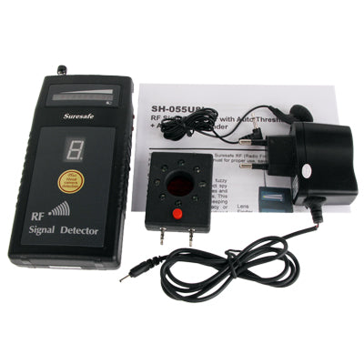 Detector de señal RF / Detector de cámara inalámbrica y con cable / Detector de errores / Dispositivos de radiofrecuencia con pantalla de sensibilidad de dígitos (SH-055U8L), SH-055U8L