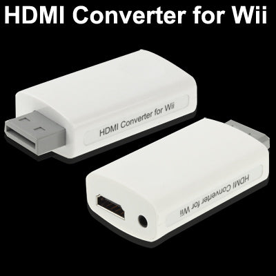 Convertidor HDMI Full HD 1080P para Wii, tamaño: 73 x 37 x 20 mm