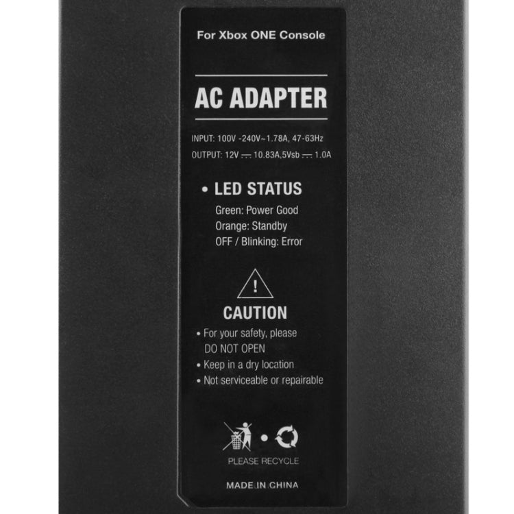 Fuente de alimentación de CA / Adaptador de CA para consola Xbox One, EU Plug, US Plug