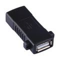 Adaptador convertidor extensor de conector USB 2.0 hembra a USB 2.0 hembra, USB 2.0