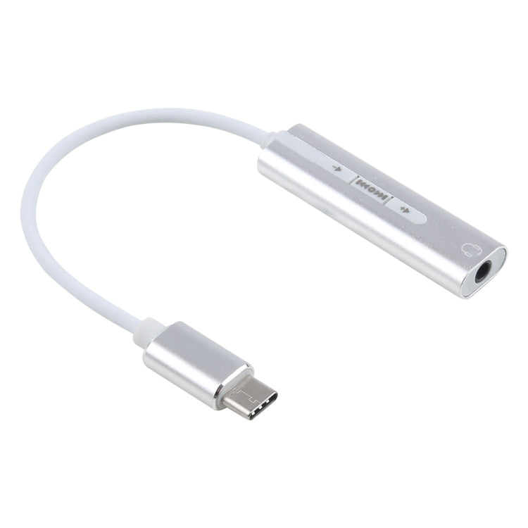 Carcasa de aluminio, conector de 3,5mm, USB-C externo/tarjeta de sonido tipo C, Adaptador convertidor de canales HIFI Magic Voice 7,1, unidad libre, USB Type-C Port Grey, USB Type-C Port Silver, USB Type-C Port Black