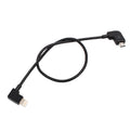 Conector de cable de datos de conversión de micro USB a 8 pines de 30 cm para control remoto DJI MAVIC PRO y SPARK y Mavic 2 Pro y Mavic 2 Zoom, iPhone, iPad, Micro USB to 8 Pin