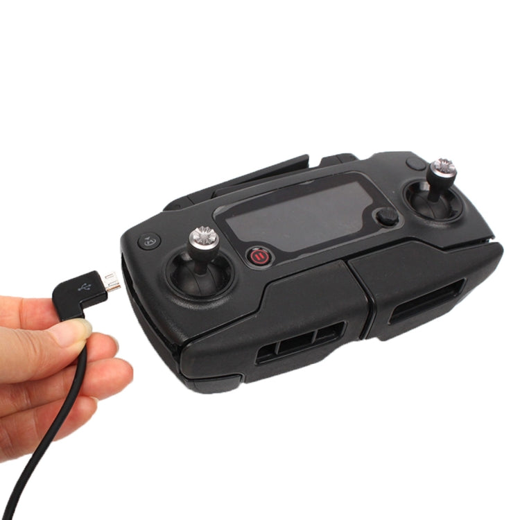 Conector de cable de datos de conversión de micro USB a 8 pines de 30 cm para control remoto DJI MAVIC PRO y SPARK y Mavic 2 Pro y Mavic 2 Zoom, iPhone, iPad, Micro USB to 8 Pin