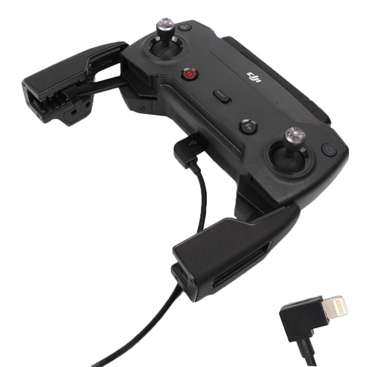 Conector de cable de datos de conversión de micro USB a 8 pines de 30 cm para control remoto DJI MAVIC PRO y SPARK y Mavic 2 Pro y Mavic 2 Zoom, iPhone, iPad, Micro USB to 8 Pin