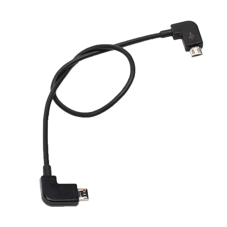 Conector de cable de datos de conversión Micro USB a Micro USB de 30 cm para control remoto DJI MAVIC PRO y SPARK, teléfonos inteligentes y tabletas, Micro USB to Micro USB