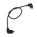 Conector de cable de datos de conversión Micro USB a Micro USB de 30 cm para control remoto DJI MAVIC PRO y SPARK, teléfonos inteligentes y tabletas, Micro USB to Micro USB