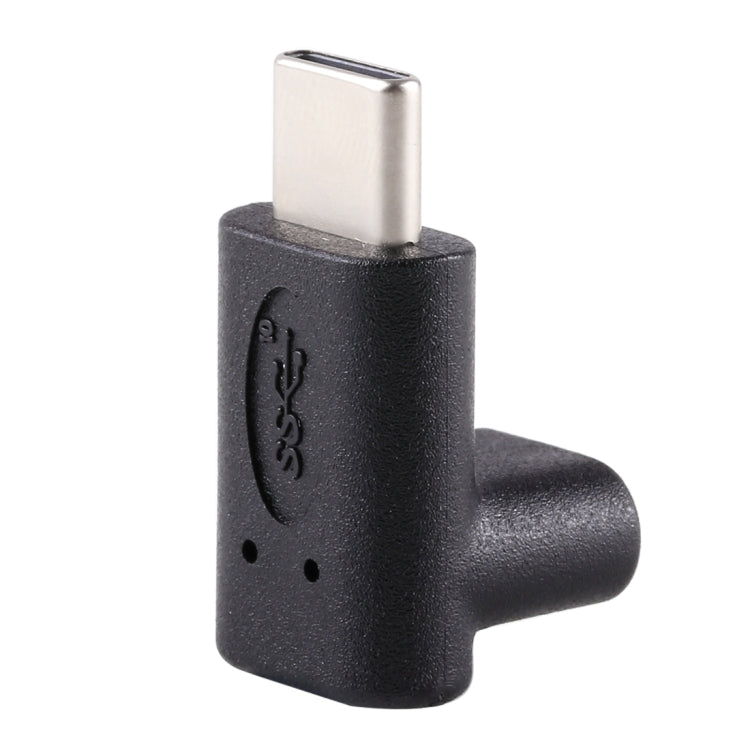 Adaptador de diseño de codo de extensión USB-C / Tipo-C hembra a macho