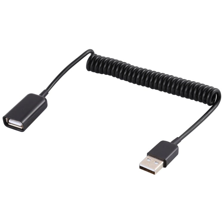 Cable de carga de resorte para computadora portátil USB macho a USB hembra, USB Male to USB Female