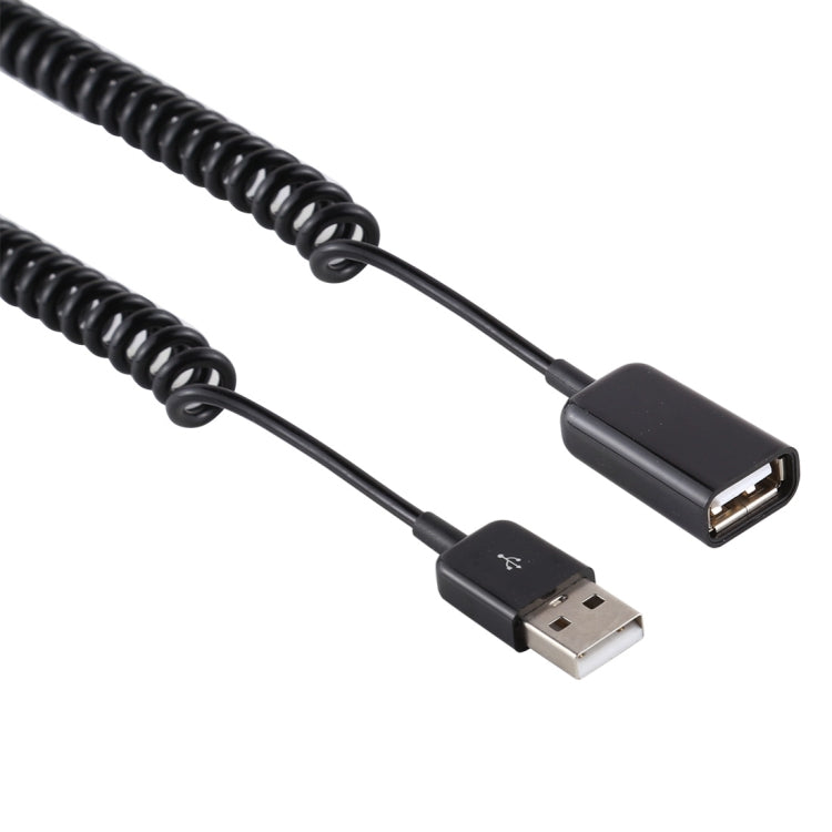 Cable de carga de resorte para computadora portátil USB macho a USB hembra, USB Male to USB Female
