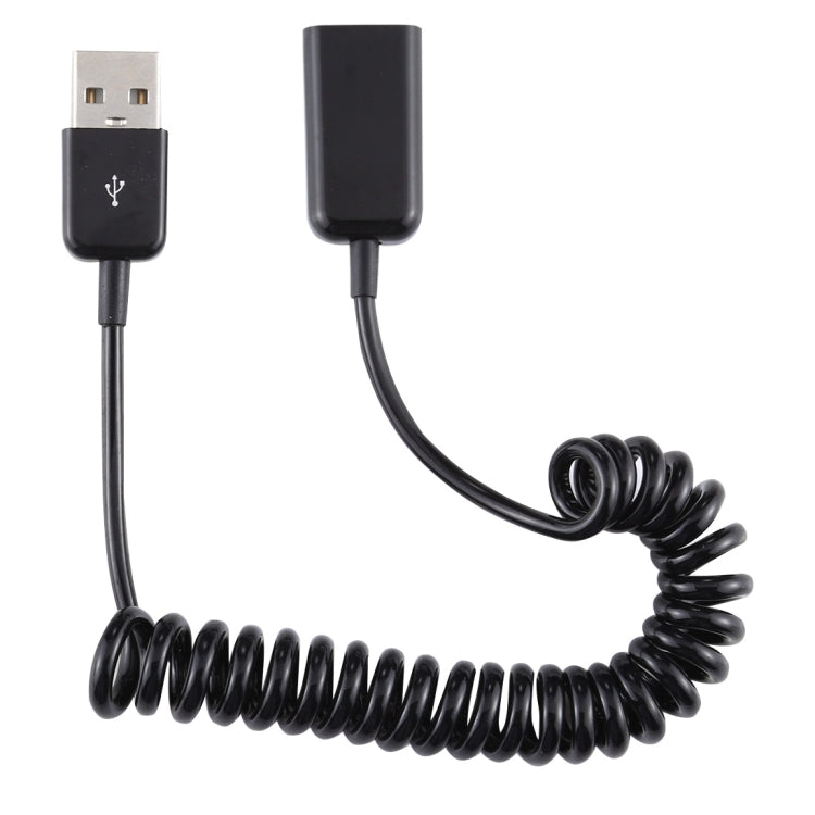 Cable de carga de resorte para computadora portátil USB macho a USB hembra, USB Male to USB Female