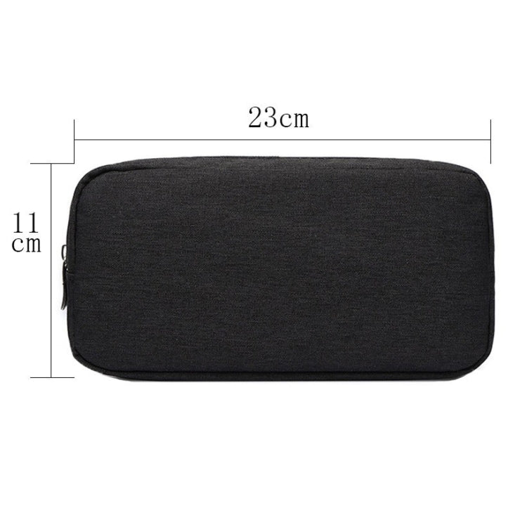 Cargador de auriculares multifuncional Cable de datos Bolsa de almacenamiento Paquete de energía, Tamaño: L, 23 x 11,5 x 5,5 cm