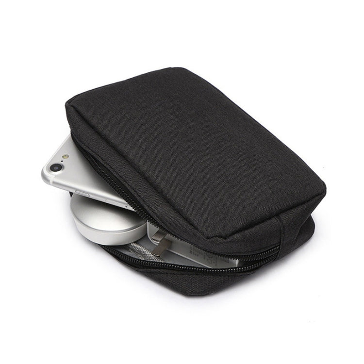 Cargador de auriculares multifuncional Cable de datos Bolsa de almacenamiento Paquete de energía, Tamaño: L, 23 x 11,5 x 5,5 cm