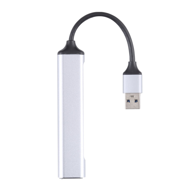 5 en 1 USB 3.0 a ranura para tarjeta SD / TF + 3 puertos USB 3.0 Estación de acoplamiento multifuncional HUB, USB 3.0