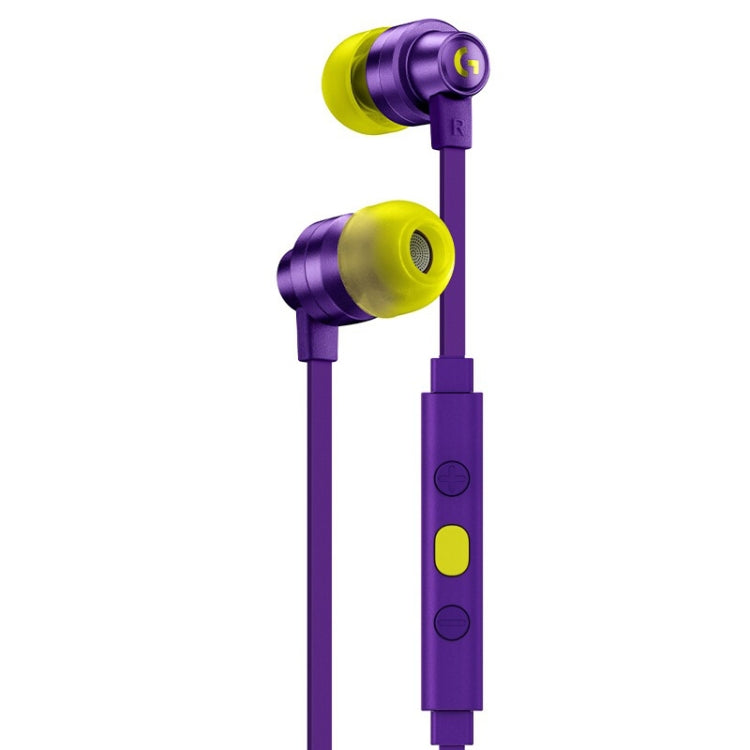 Auriculares intrauditivos con cable y micrófono para juegos Logitech G333, versión estándar