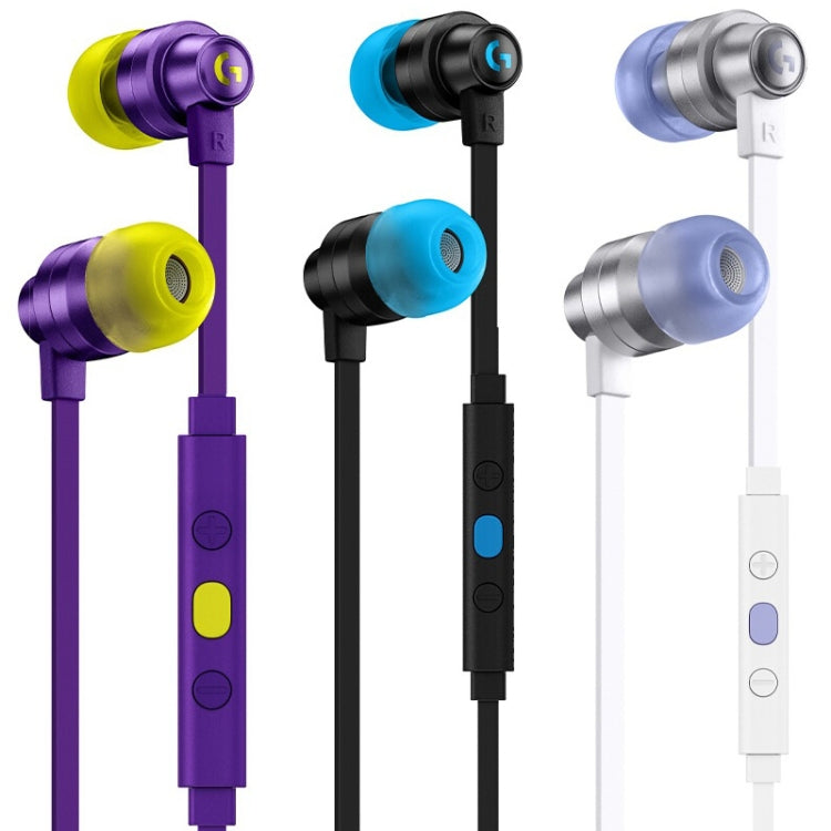 Auriculares intrauditivos con cable y micrófono para juegos Logitech G333, versión estándar