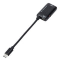 Cable adaptador de video USB-C / Type-C 3.1 (MHL) a 1080P HD HDMI, longitud: 12 cm, 12cm