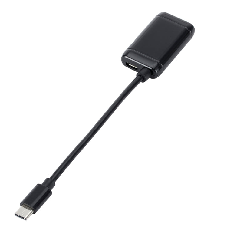 Cable adaptador de video USB-C / Type-C 3.1 (MHL) a 1080P HD HDMI, longitud: 12 cm, 12cm