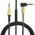 Versión de llamada controlada por cable Cable de auriculares macho a macho de 3,5 mm para auriculares Marshall, longitud del cable: 1,25 m-1,8 m, Wire-controlled Call Version