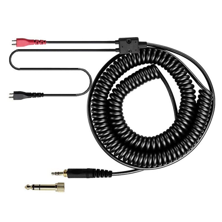 ZS0095 para cable de resorte para auriculares Sennheiser HD25 / HD560 / HD540 / HD430 / HD250, longitud del cable: 1,5 m-5 m, ZS0095
