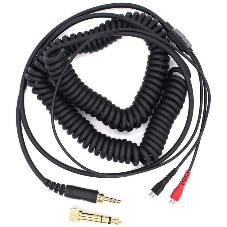 ZS0095 para cable de resorte para auriculares Sennheiser HD25 / HD560 / HD540 / HD430 / HD250, longitud del cable: 1,5 m-5 m, ZS0095