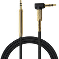 zs0110 Para AKG Y40 y Creative Aurvana Live2 y Bose QC25 Versión estándar Cable para auriculares de 2,5 mm a 3,5 mm, Longitud del cable: 1,5 m, Standard Version