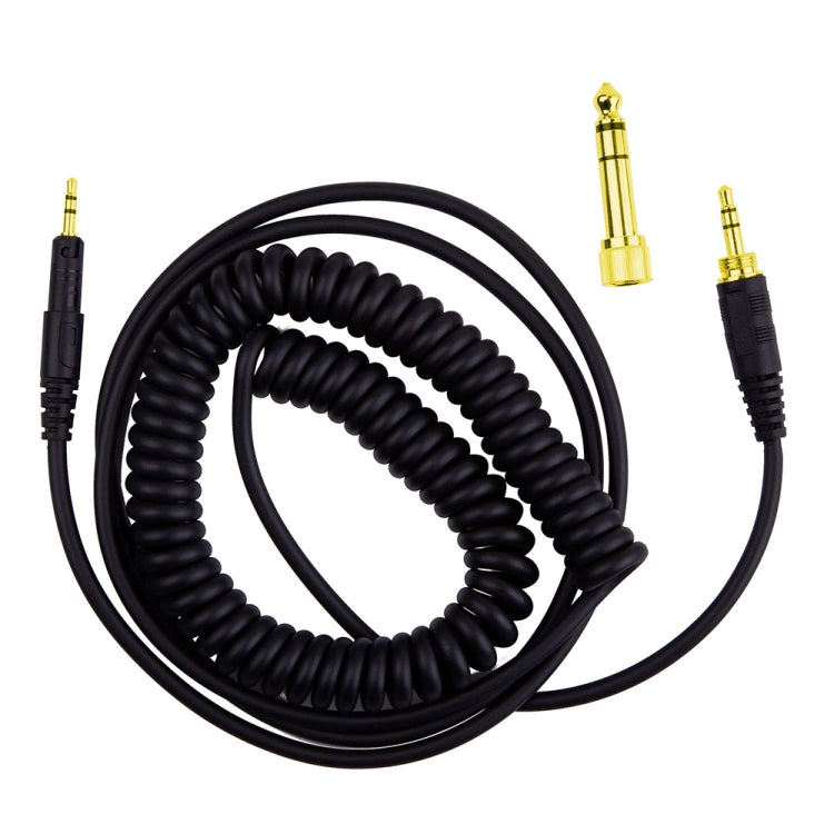 ZS0088 para cable de audio para auriculares con resorte Audio-Technica ATH-M50X / ATH-M40X, longitud del cable: 1,4 m-3 m, ZS0088