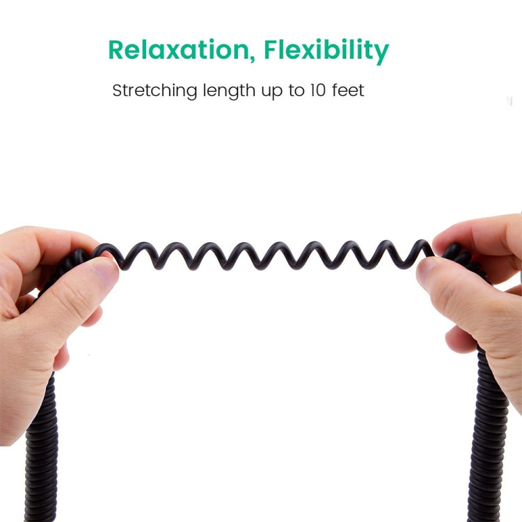 ZS0088 para cable de audio para auriculares con resorte Audio-Technica ATH-M50X / ATH-M40X, longitud del cable: 1,4 m-3 m, ZS0088