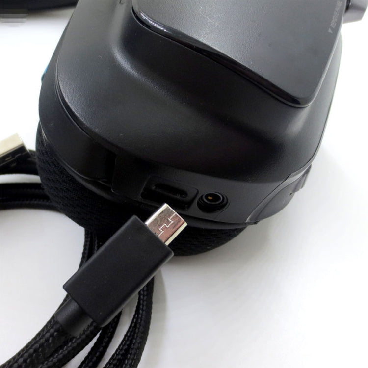 ZS0155 para Logitech G633 / G633s Cable de audio para auriculares USB Soporte de llamada / Iluminación de auriculares, Longitud del cable: 2 m, For Logitech G633 2m