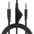 ZS0175 para Logitech Astro A10 / A40 / A30 Cable de audio para auriculares de volumen ajustable macho a macho de 3,5 mm, longitud del cable: 2 m, For Logitech Astro A10 2m