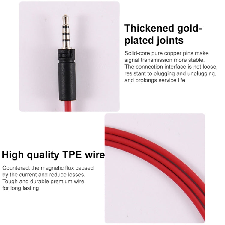ZS0008 Cable para auriculares con cable de 3,5 mm a 2,5 mm